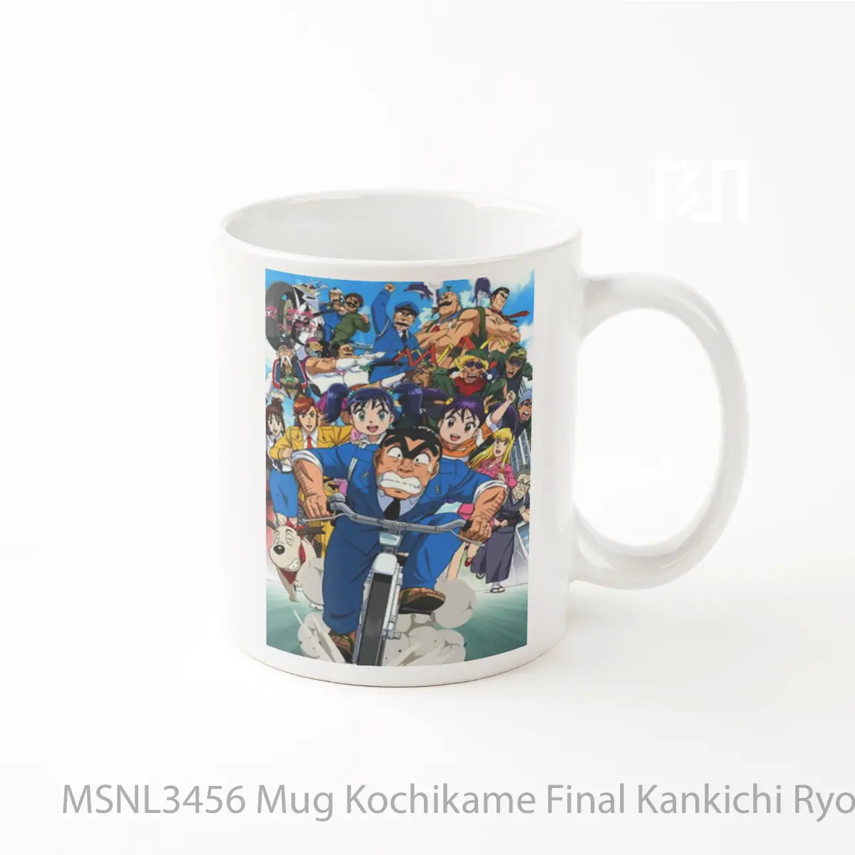 Mug Kochikame Final Kankichi Ryotsu S Last Day Gelas Keramik Tema Film MSNL3456