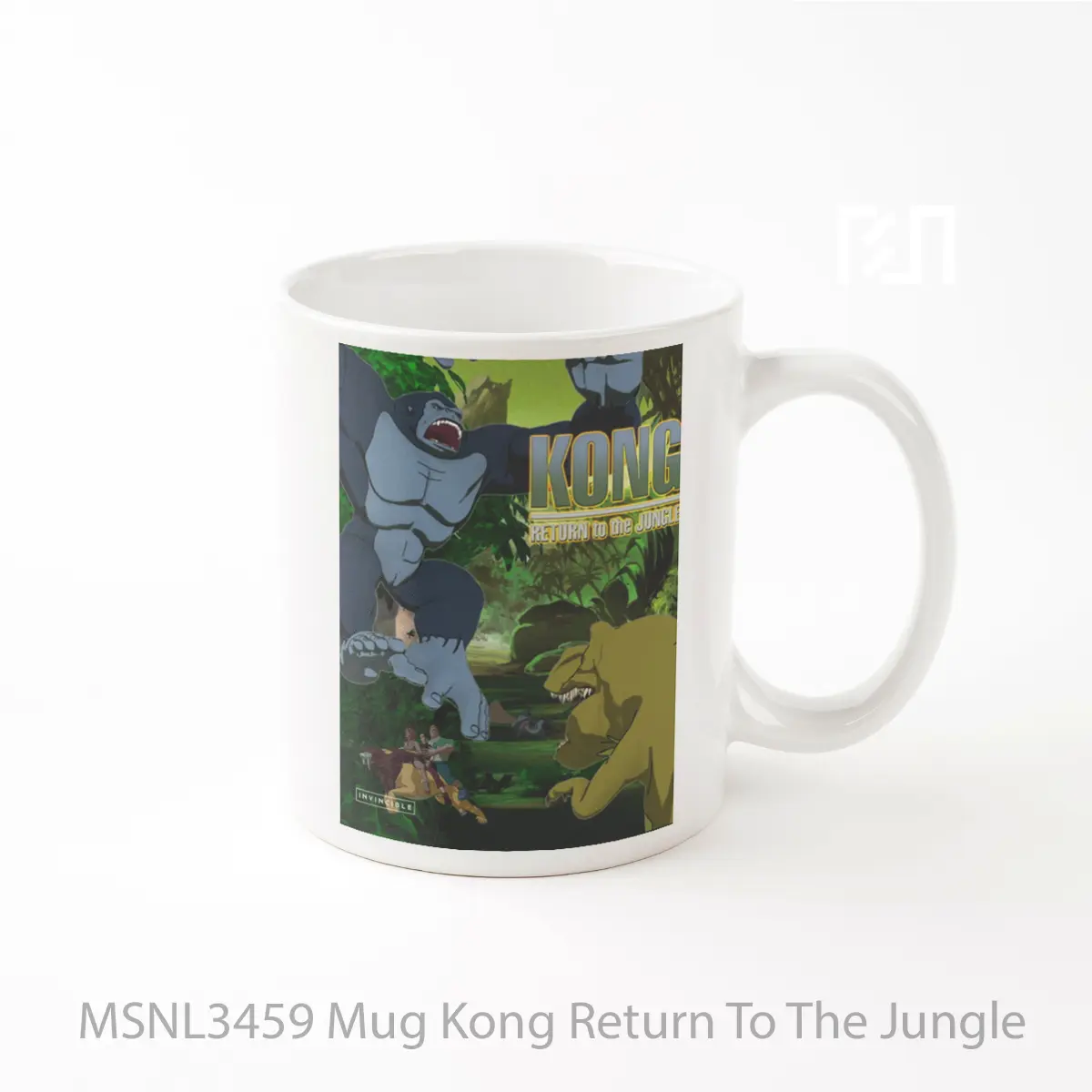 Mug Kong Return To The Jungle Gelas Keramik Tema Film MSNL3459