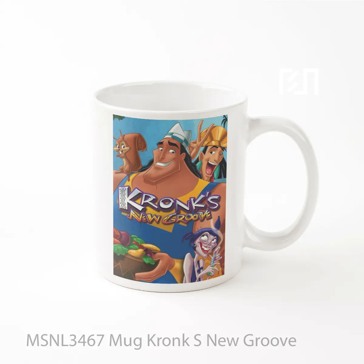 Mug Kronk S New Groove Gelas Keramik Tema Film MSNL3467