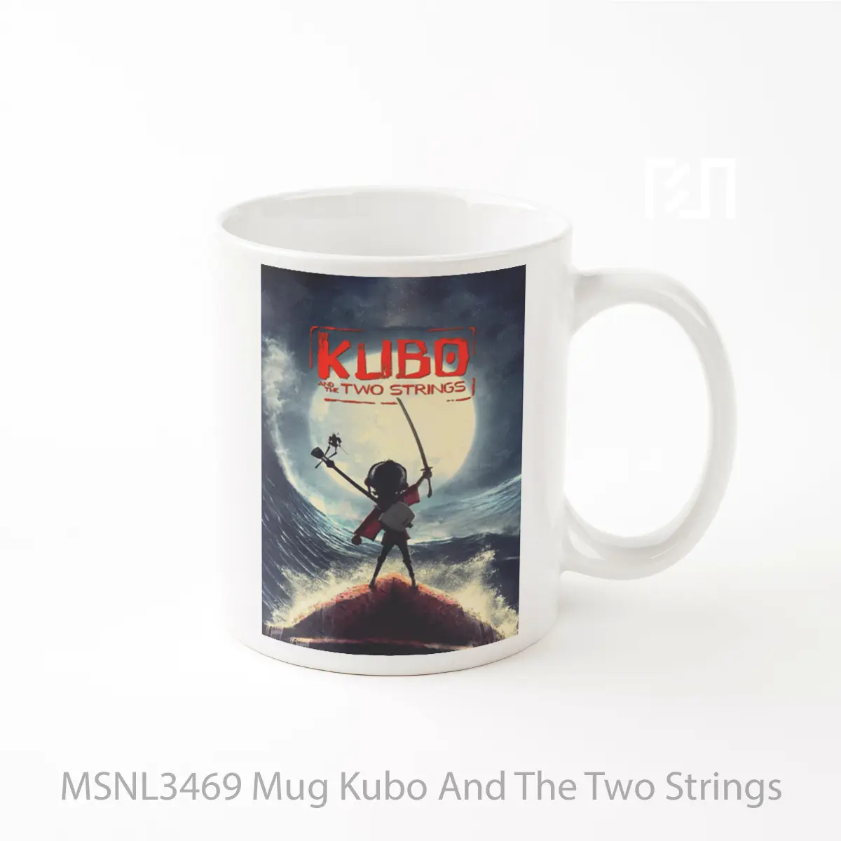 Mug Kubo And The Two Strings Gelas Keramik Tema Film MSNL3469