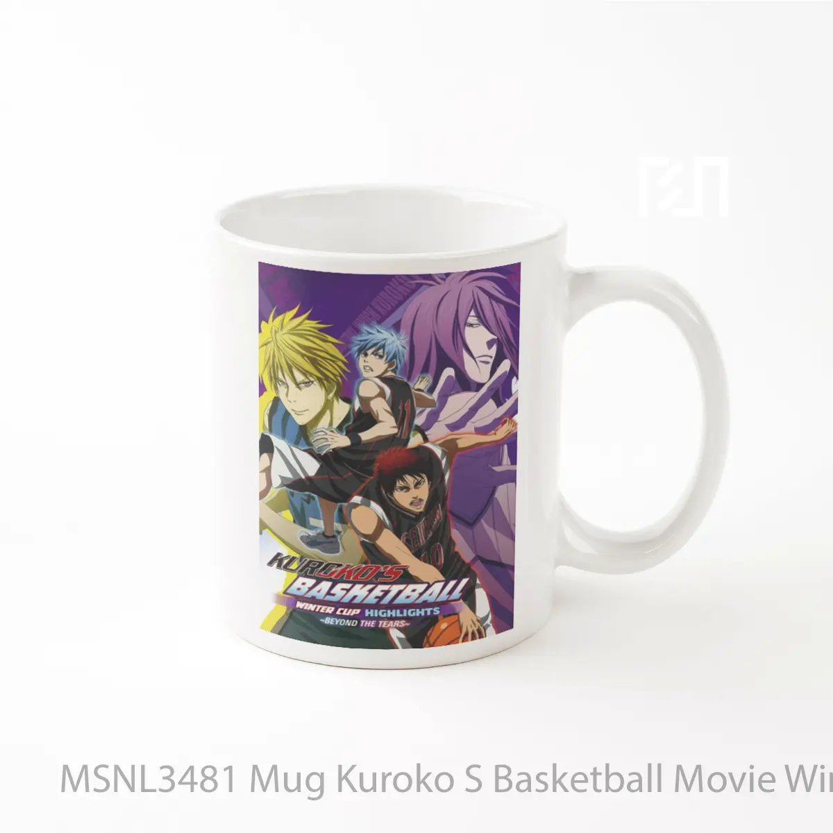 Mug Kuroko S Basketball Movie Winter Cup Beyond The Tears Gelas Keramik Tema Film MSNL3481