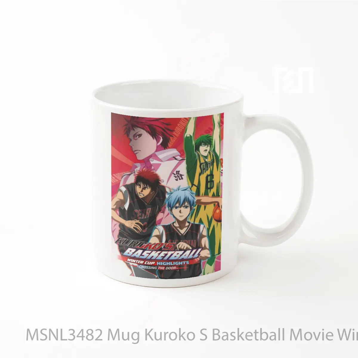 Mug Kuroko S Basketball Movie Winter Cup Crossing The Door Gelas Keramik Tema Film MSNL3482