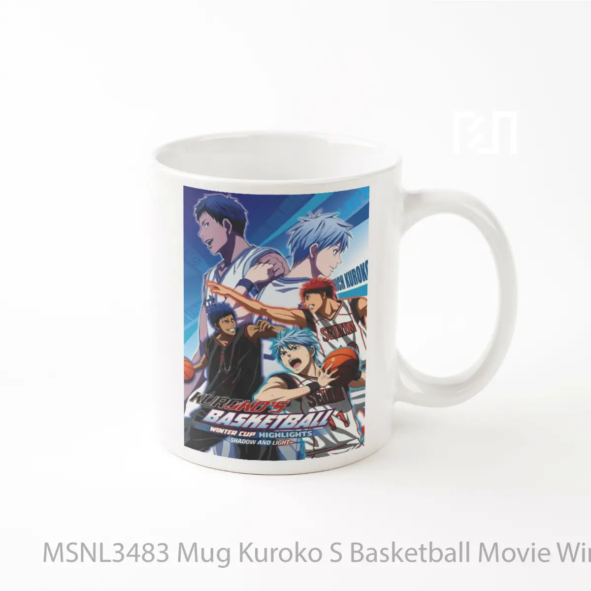 Mug Kuroko S Basketball Movie Winter Cup Shadow And Light Gelas Keramik Tema Film MSNL3483