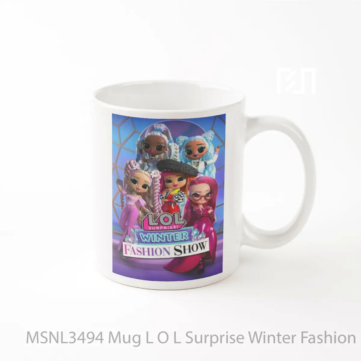 Mug L O L Surprise Winter Fashion Show Gelas Keramik Tema Film MSNL3494