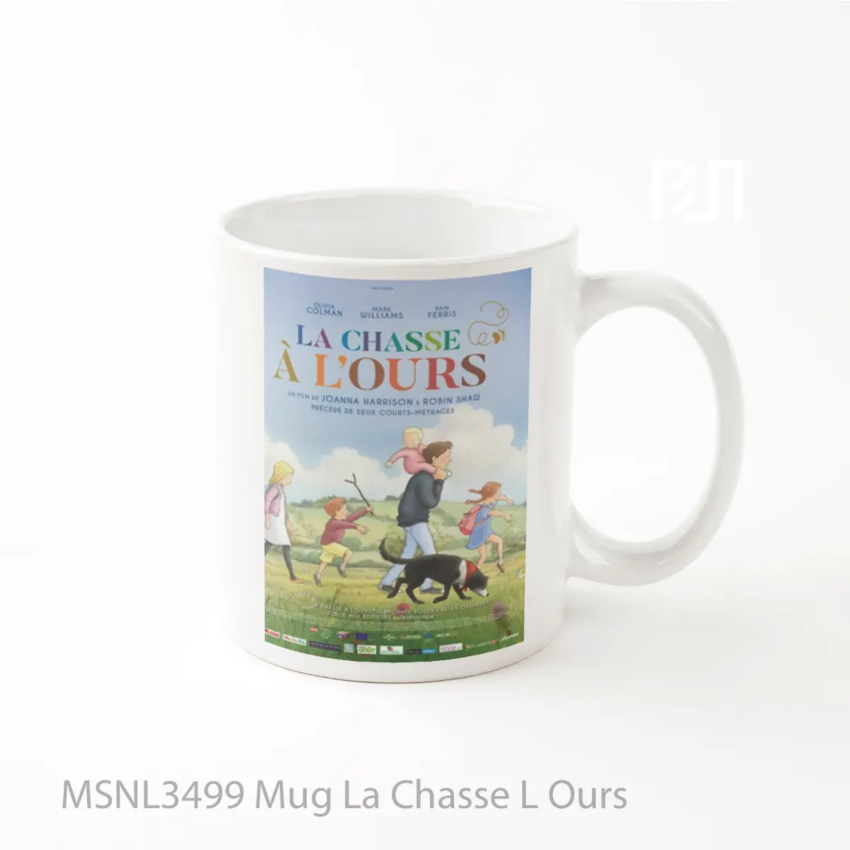 Mug La Chasse L Ours Gelas Keramik Tema Film MSNL3499