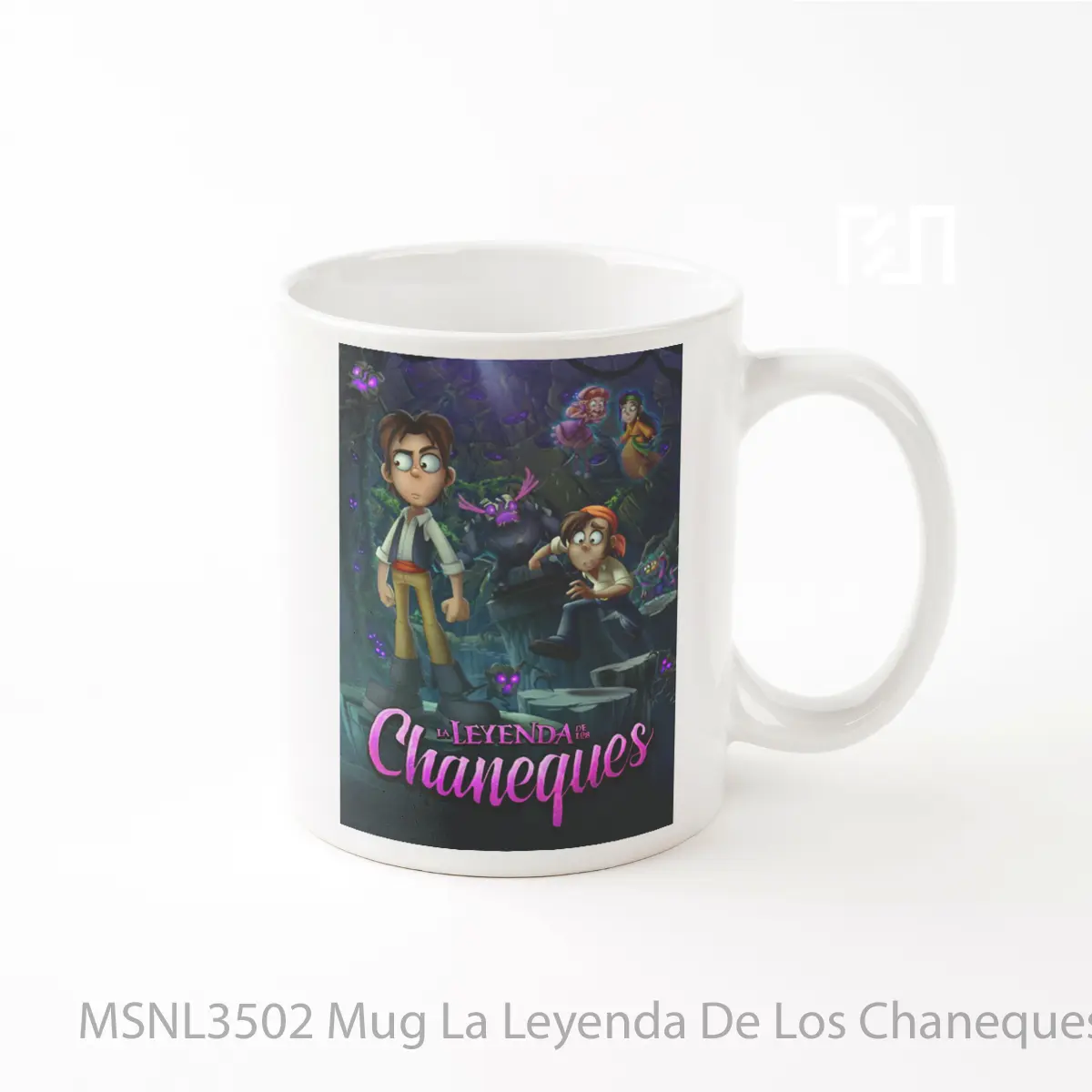 Mug La Leyenda De Los Chaneques Gelas Keramik Tema Film MSNL3502