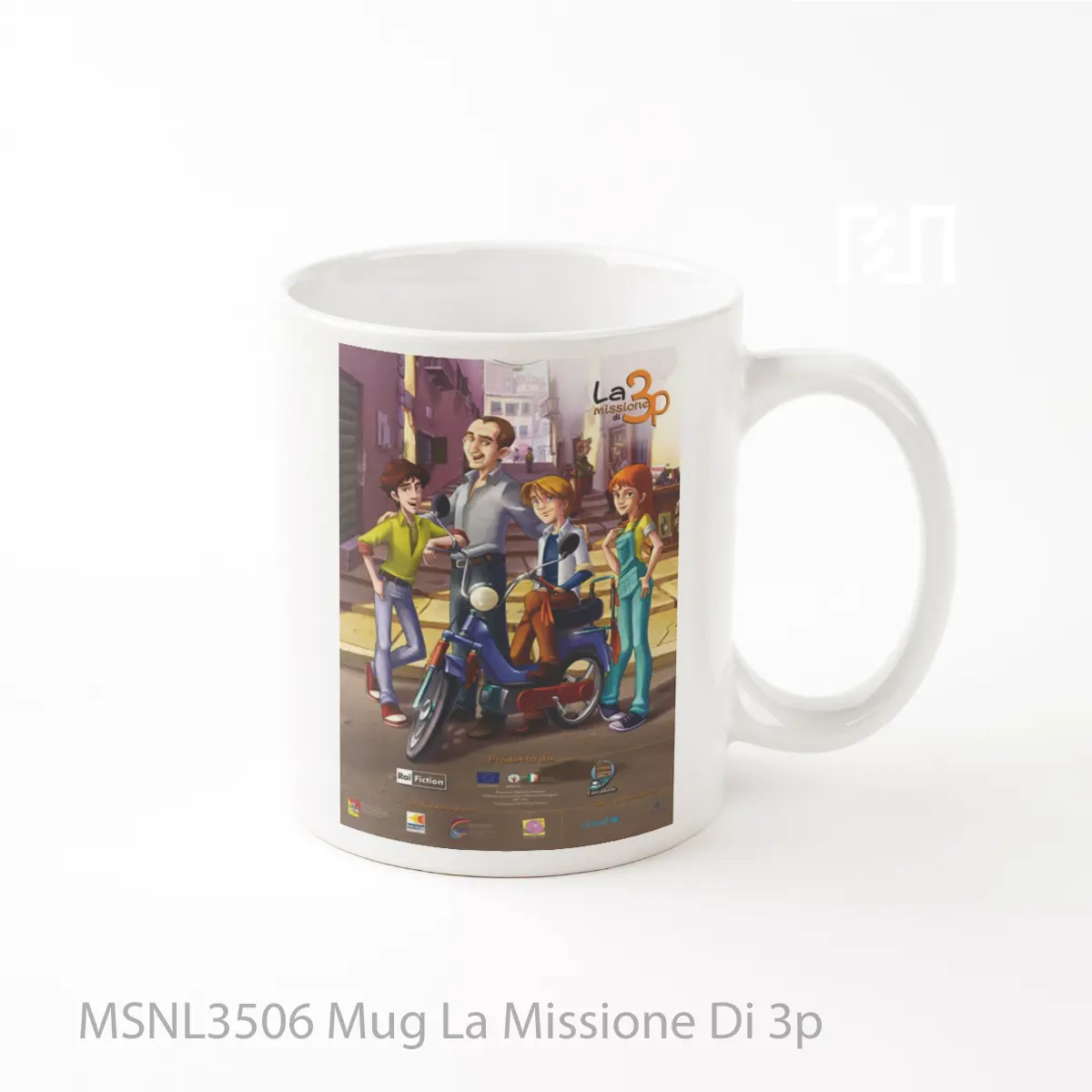 Mug La Missione Di 3p Gelas Keramik Tema Film MSNL3506