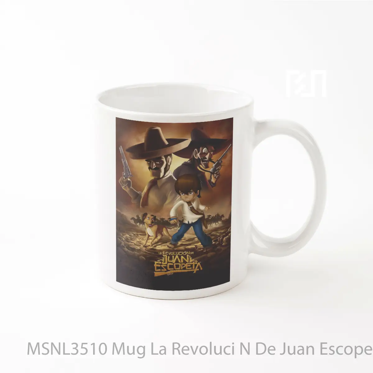 Mug La Revoluci N De Juan Escopeta Gelas Keramik Tema Film MSNL3510