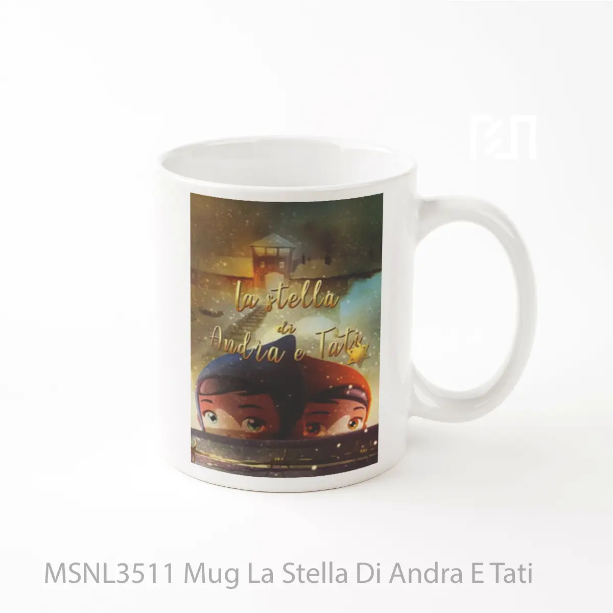 Mug La Stella Di Andra E Tati Gelas Keramik Tema Film MSNL3511