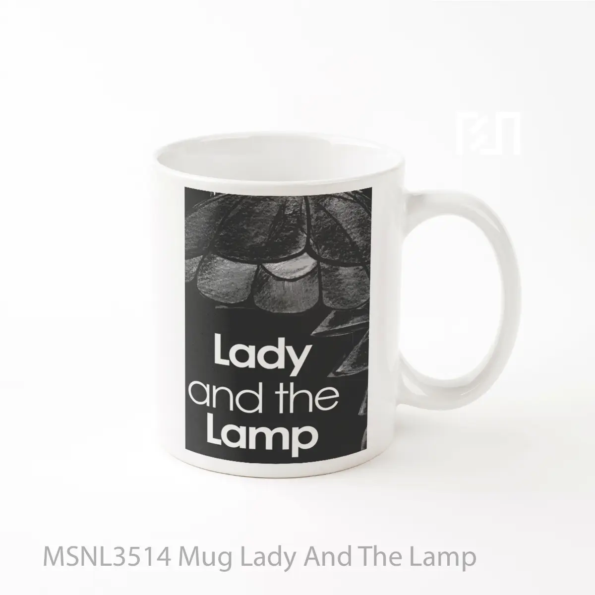 Mug Lady And The Lamp Gelas Keramik Tema Film MSNL3514