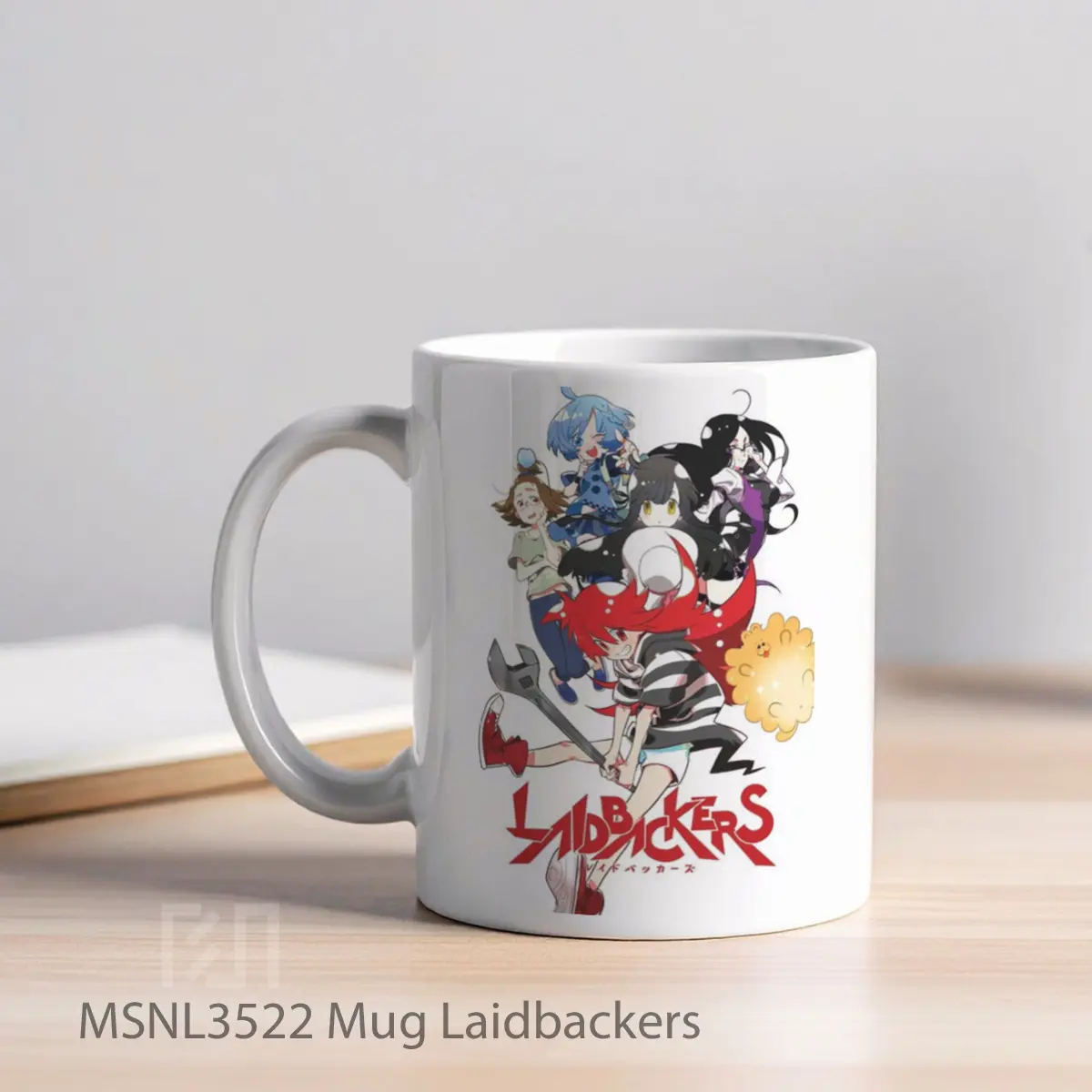 Mug Laidbackers Gelas Keramik Tema Film MSNL3522 - Tampak Kiri