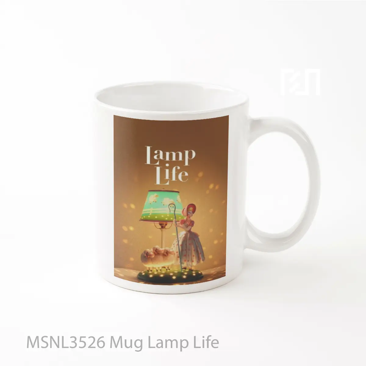 Mug Lamp Life Gelas Keramik Tema Film MSNL3526