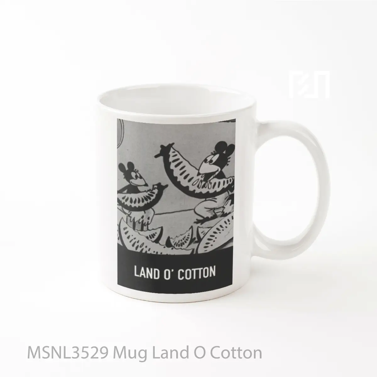 Mug Land O Cotton Gelas Keramik Tema Film MSNL3529