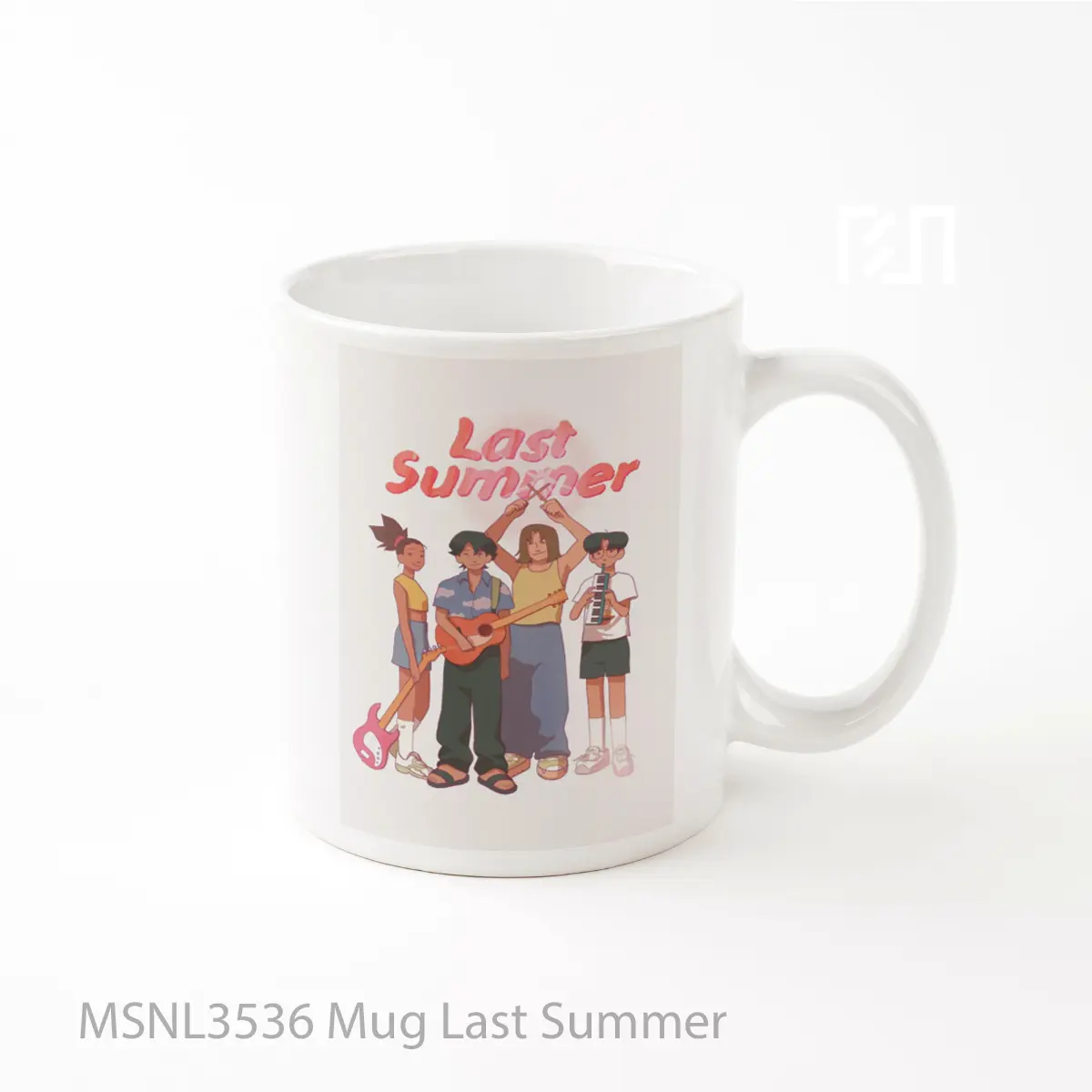 Mug Last Summer Gelas Keramik Tema Film MSNL3536