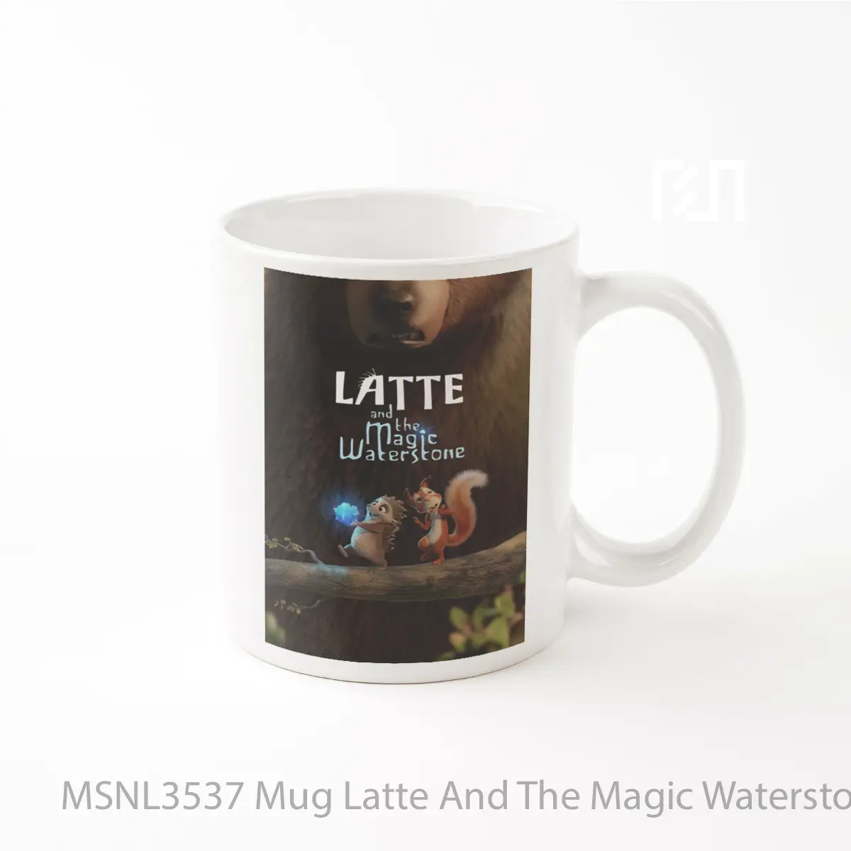 Mug Latte And The Magic Waterstone Gelas Keramik Tema Film MSNL3537