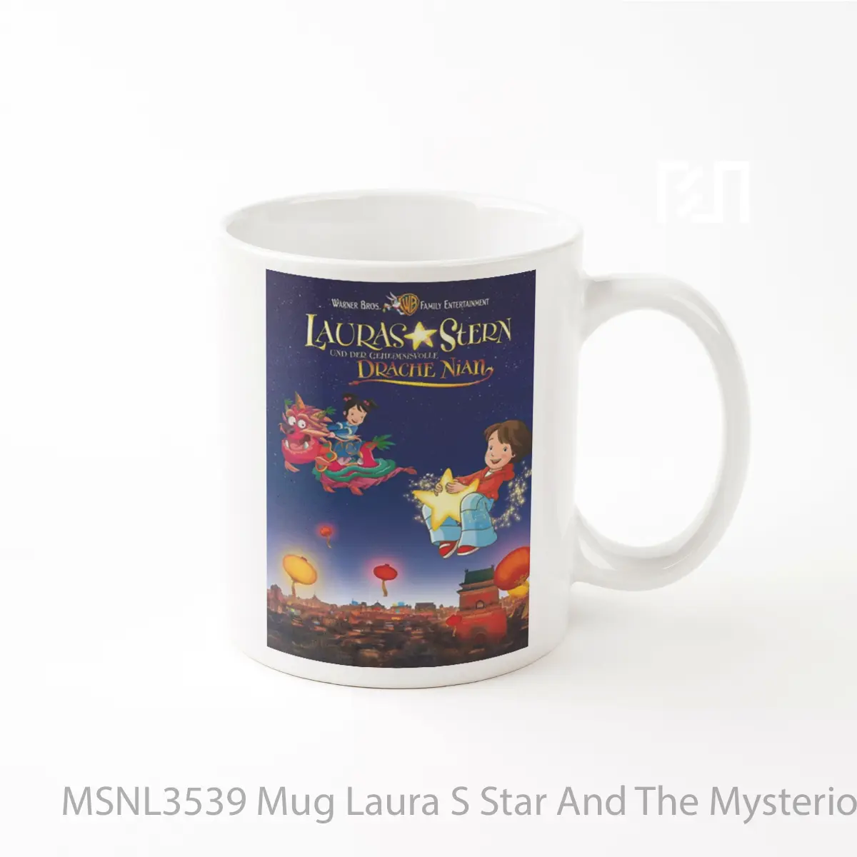 Mug Laura S Star And The Mysterious Dragon Nian Gelas Keramik Tema Film MSNL3539