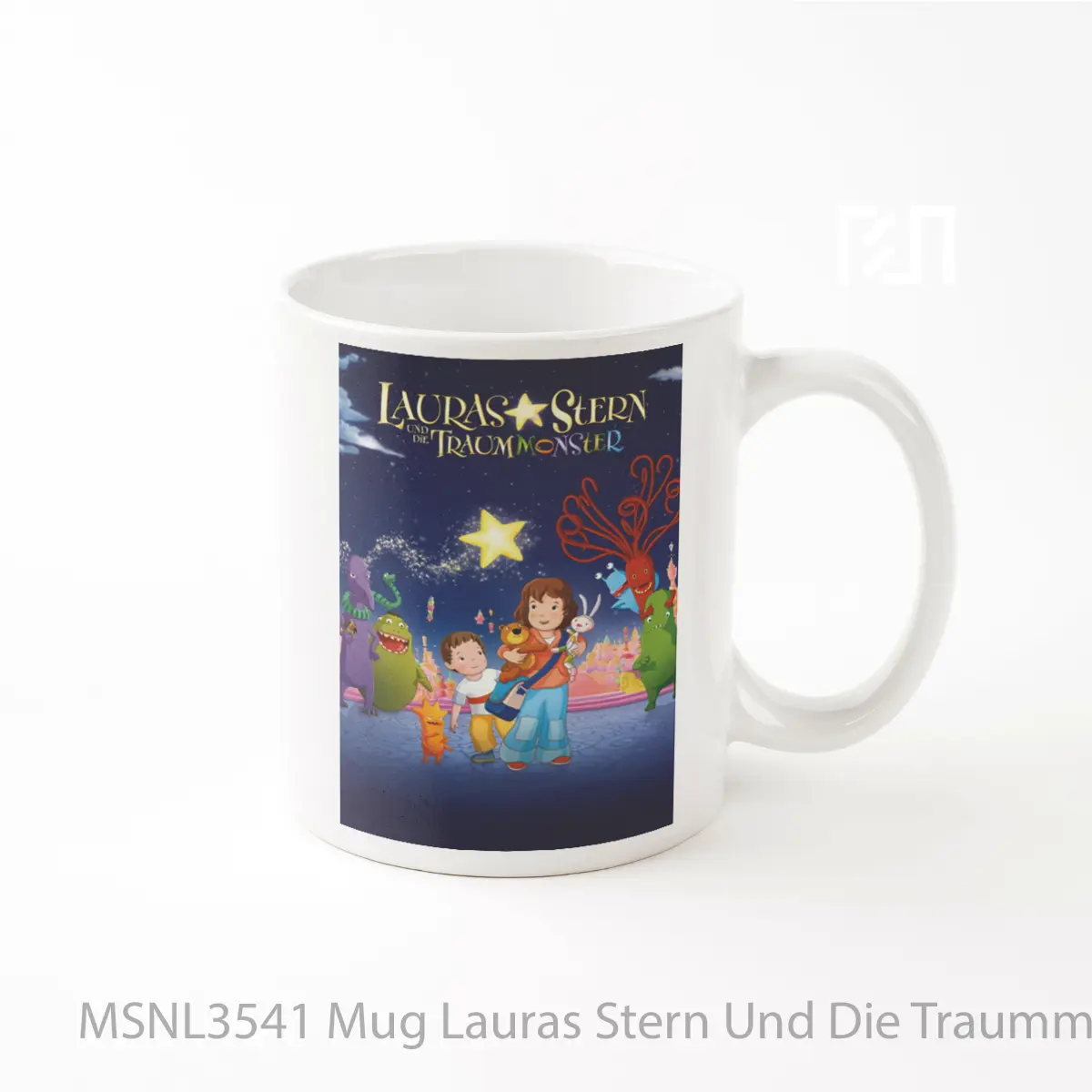 Mug Lauras Stern Und Die Traummonster Gelas Keramik Tema Film MSNL3541