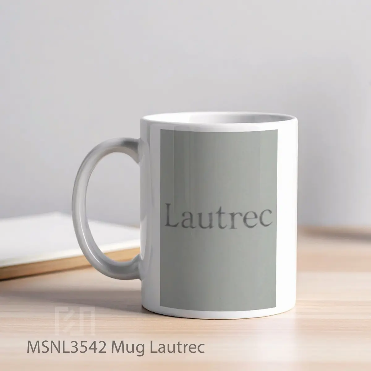 Mug Lautrec Gelas Keramik Tema Film MSNL3542 - Tampak Kiri