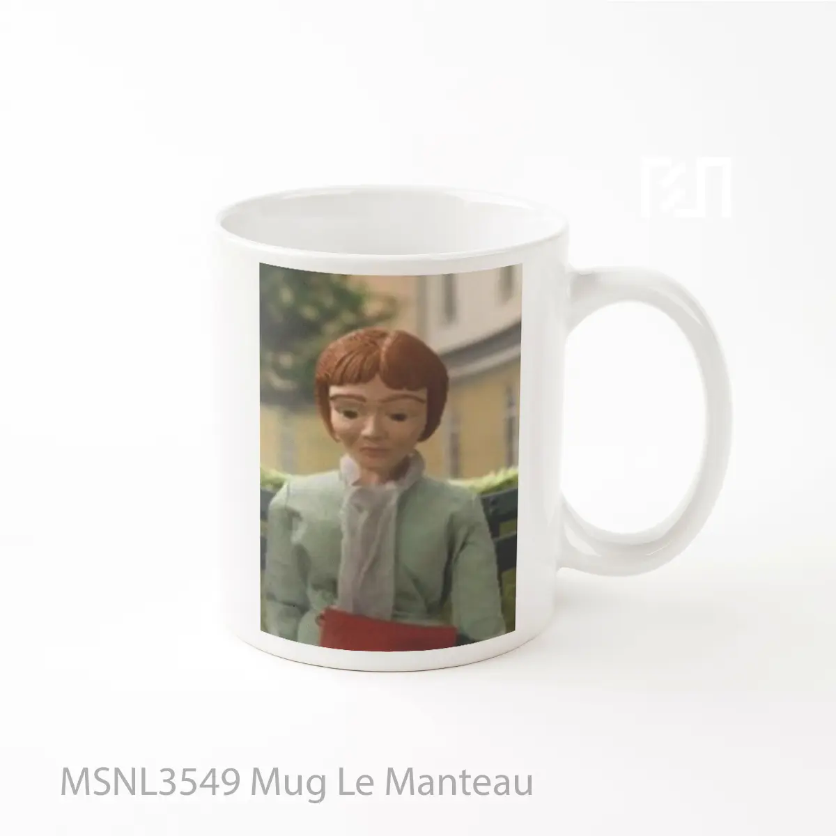 Mug Le Manteau Gelas Keramik Tema Film MSNL3549