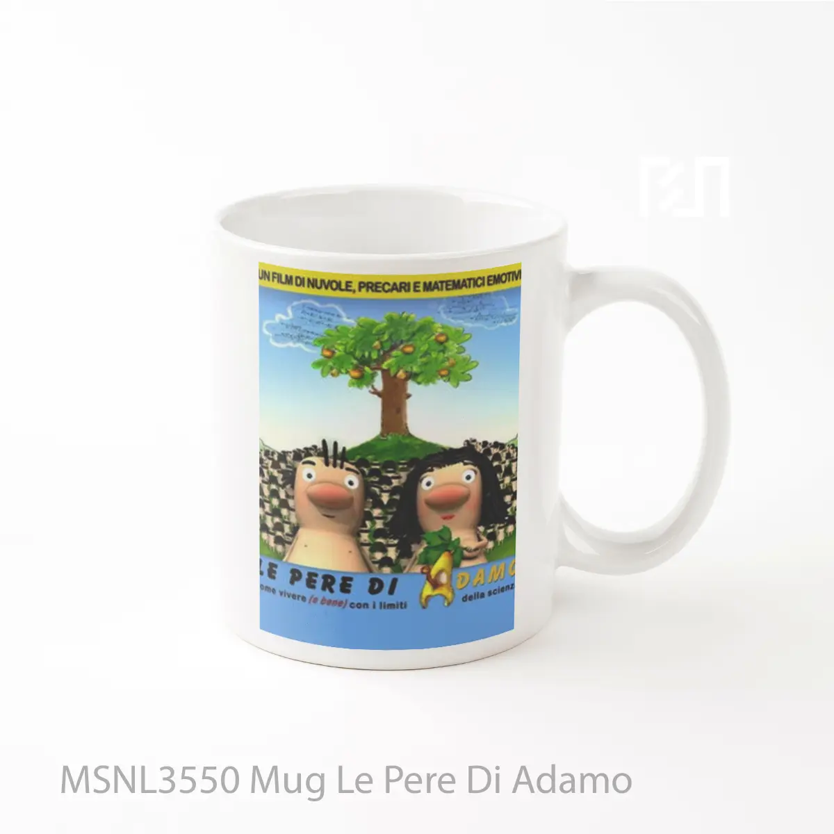 Mug Le Pere Di Adamo Gelas Keramik Tema Film MSNL3550