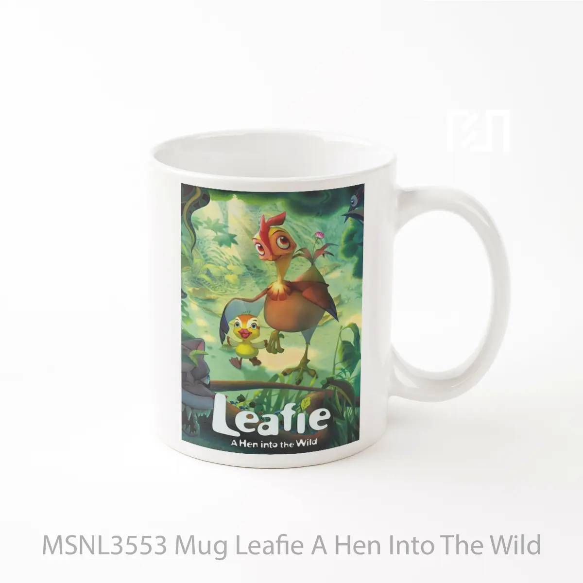 Mug Leafie A Hen Into The Wild Gelas Keramik Tema Film MSNL3553