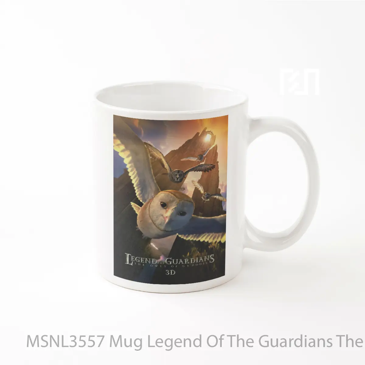 Mug Legend Of The Guardians The Owls Of Ga Hoole Gelas Keramik Tema Film MSNL3557