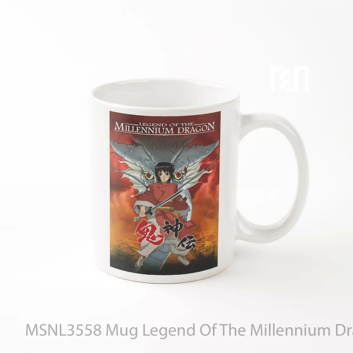 Mug Legend Of The Millennium Dragon Gelas Keramik Tema Film MSNL3558