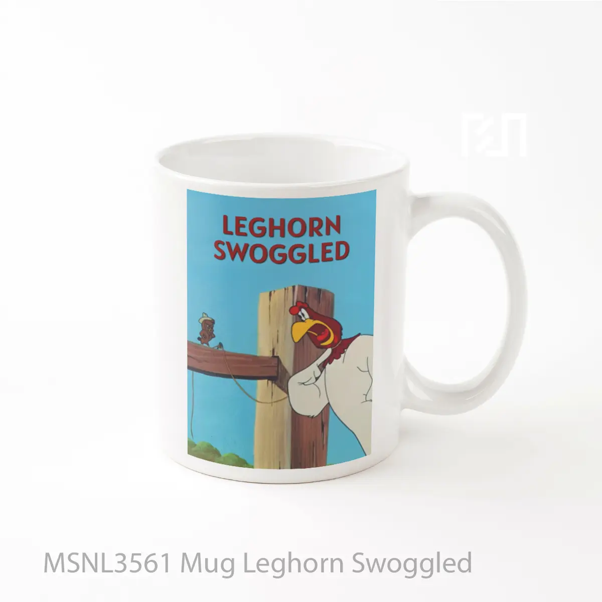 Mug Leghorn Swoggled Gelas Keramik Tema Film MSNL3561