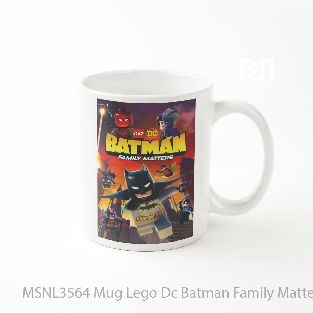 Mug Lego Dc Batman Family Matters Gelas Keramik Tema Film MSNL3564