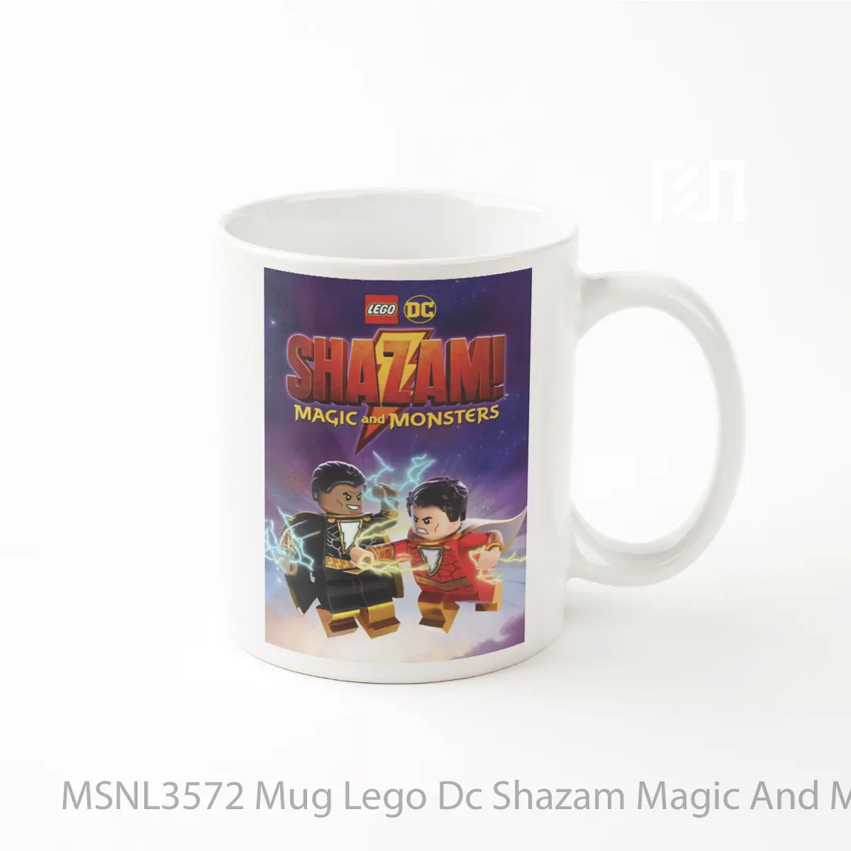 Mug Lego Dc Shazam Magic And Monsters Gelas Keramik Tema Film MSNL3572