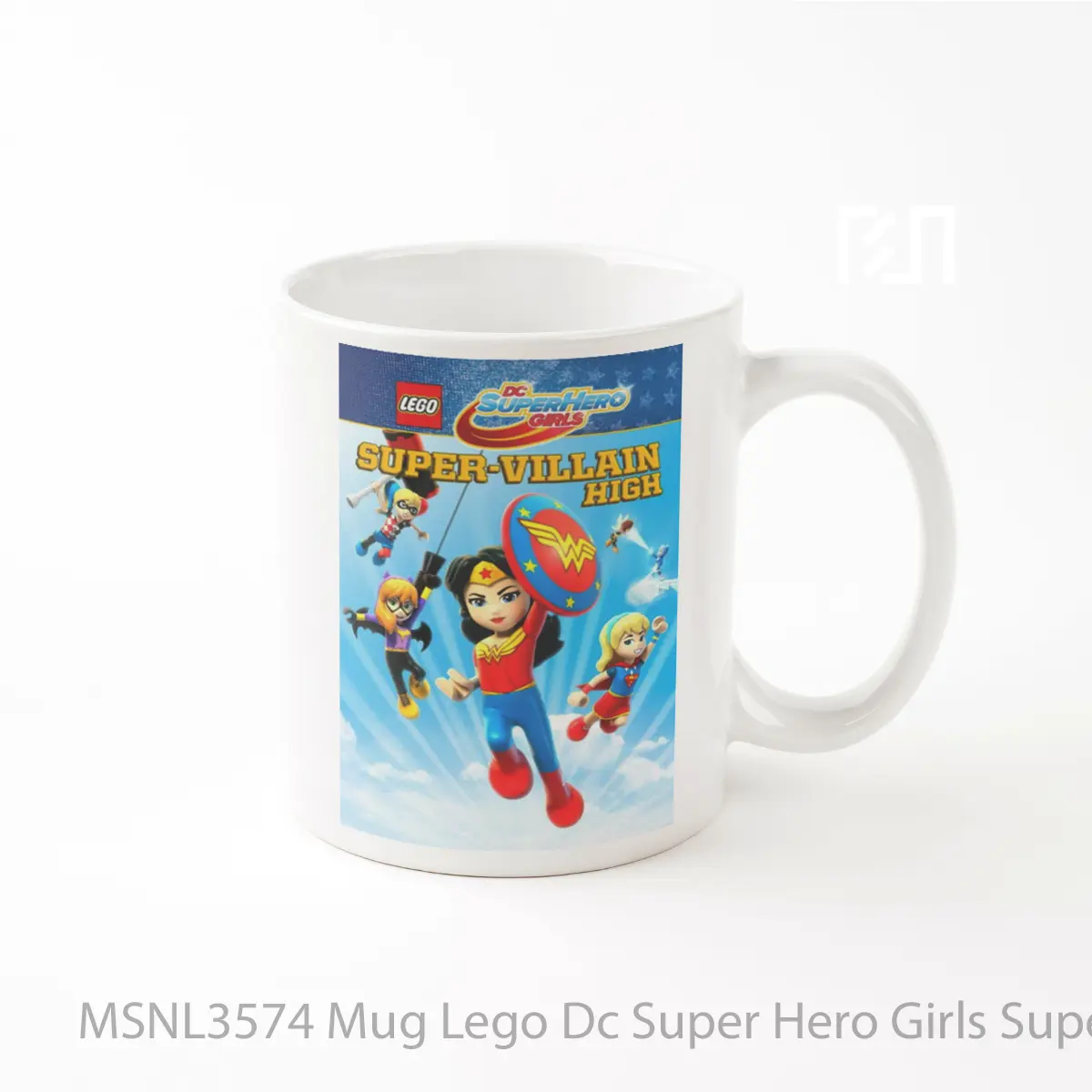 Mug Lego Dc Super Hero Girls Super Villain High Gelas Keramik Tema Film MSNL3574