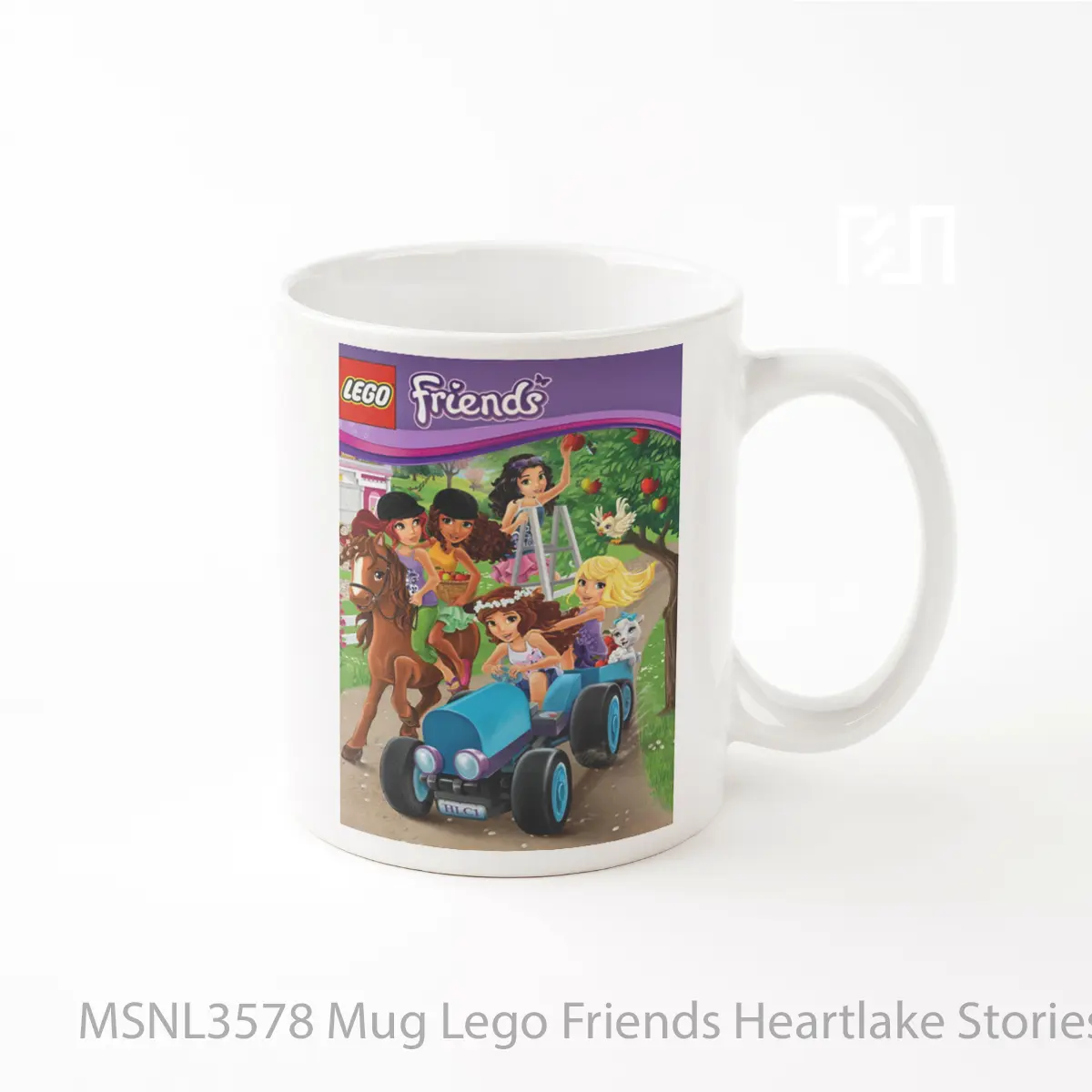 Mug Lego Friends Heartlake Stories Fitting In Gelas Keramik Tema Film MSNL3578