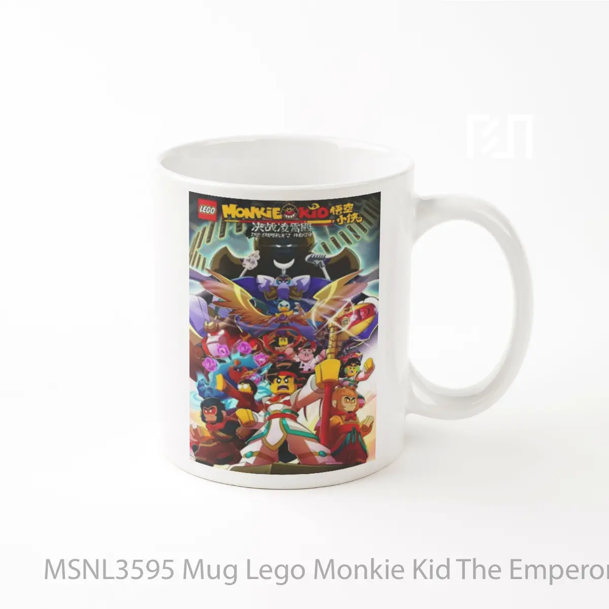 Mug Lego Monkie Kid The Emperor S Wrath Gelas Keramik Tema Film MSNL3595