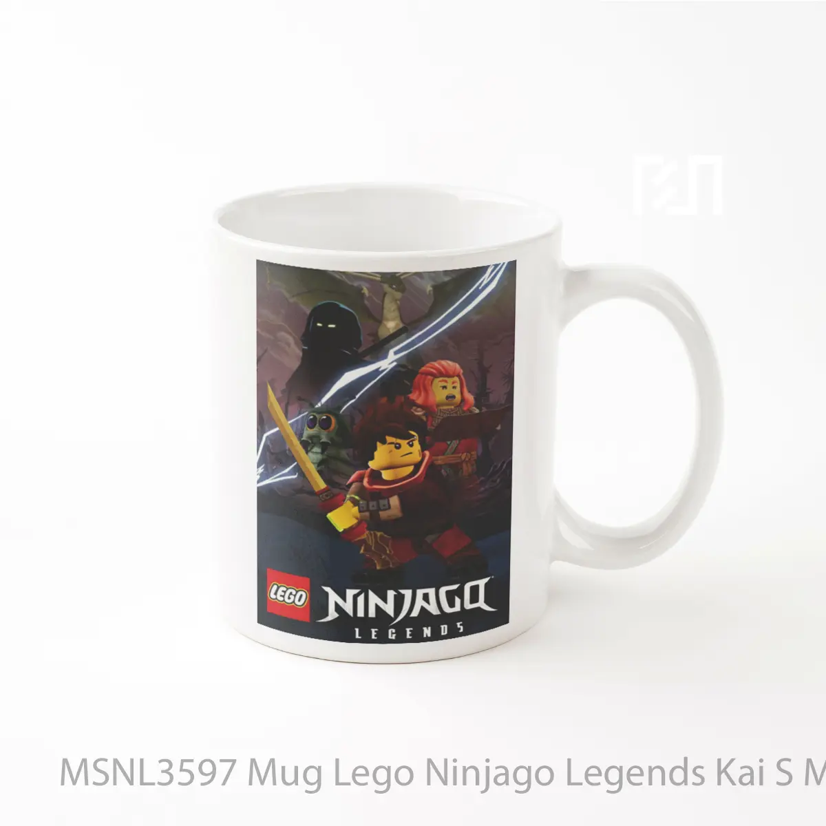 Mug Lego Ninjago Legends Kai S Monstrous Journey Gelas Keramik Tema Film MSNL3597