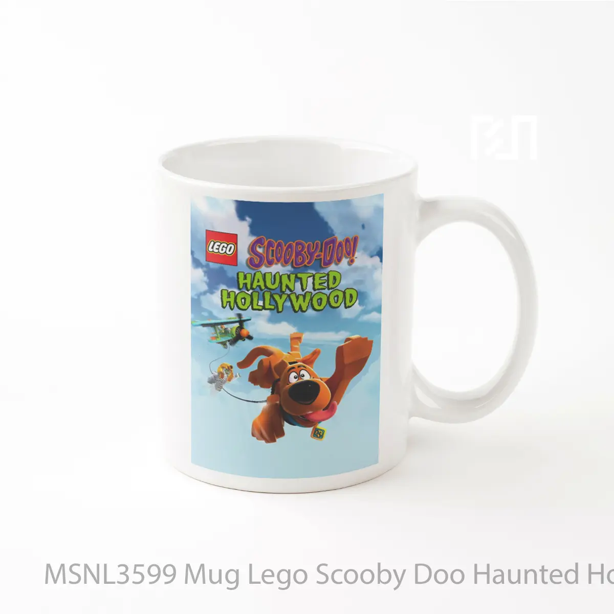 Mug Lego Scooby Doo Haunted Hollywood Gelas Keramik Tema Film MSNL3599