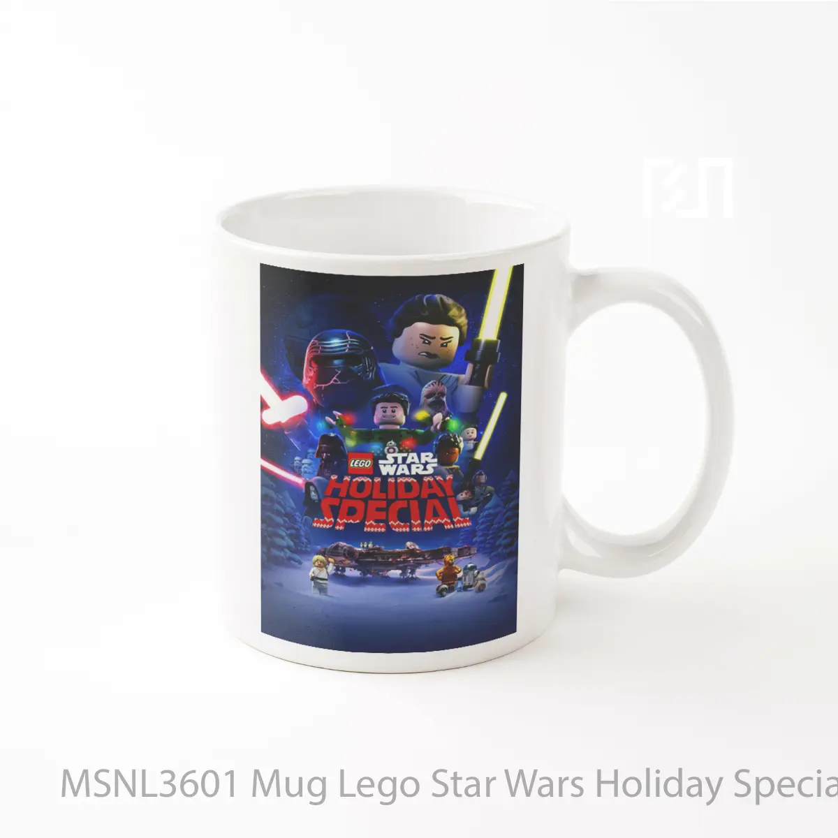 Mug Lego Star Wars Holiday Special Gelas Keramik Tema Film MSNL3601
