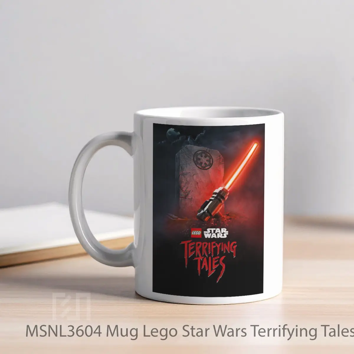 Mug Lego Star Wars Terrifying Tales Gelas Keramik Tema Film MSNL3604 - Tampak Kiri