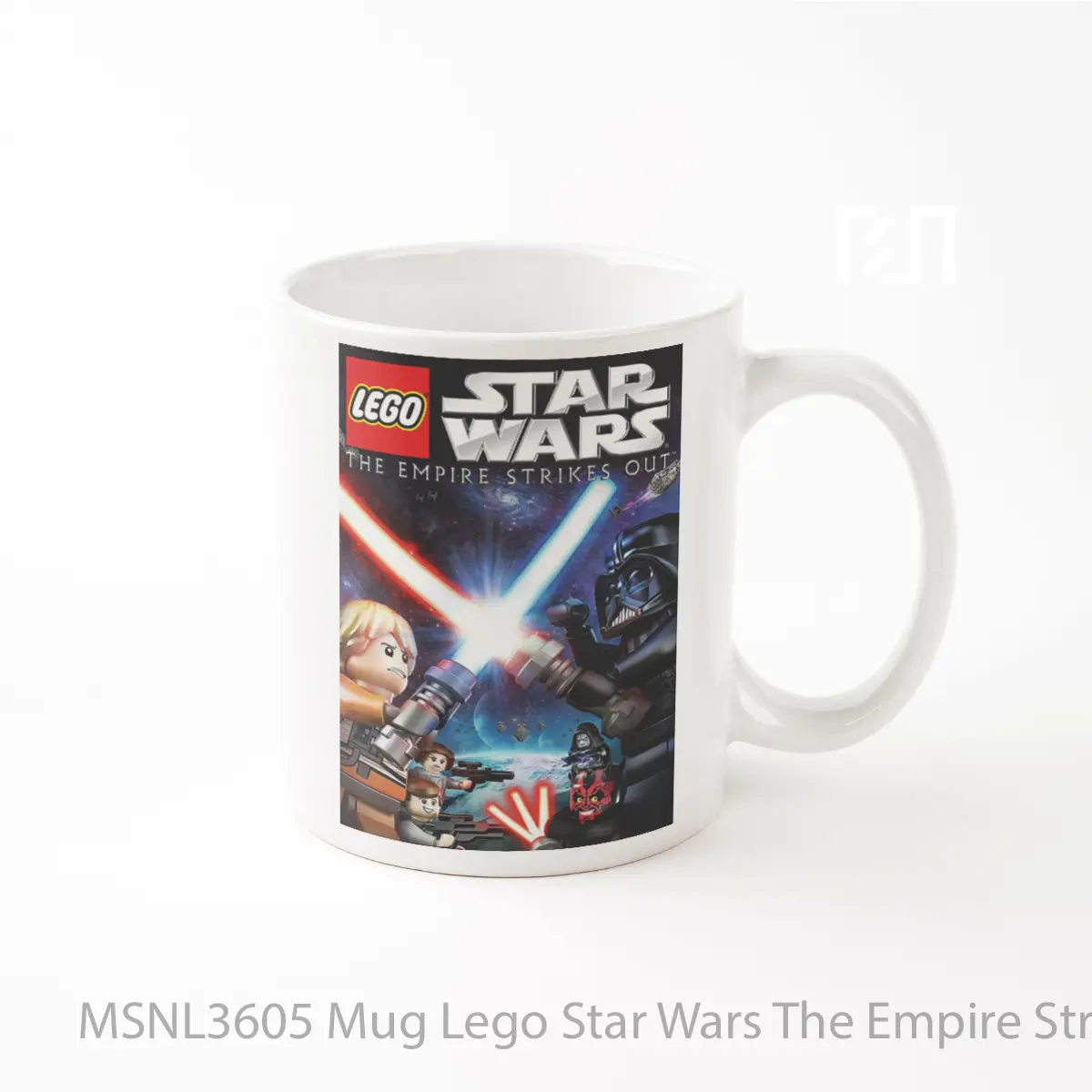 Mug Lego Star Wars The Empire Strikes Out Gelas Keramik Tema Film MSNL3605