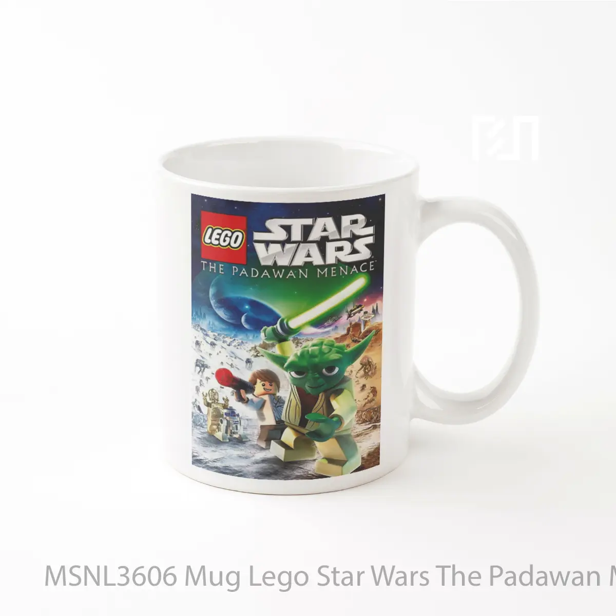 Mug Lego Star Wars The Padawan Menace Gelas Keramik Tema Film MSNL3606