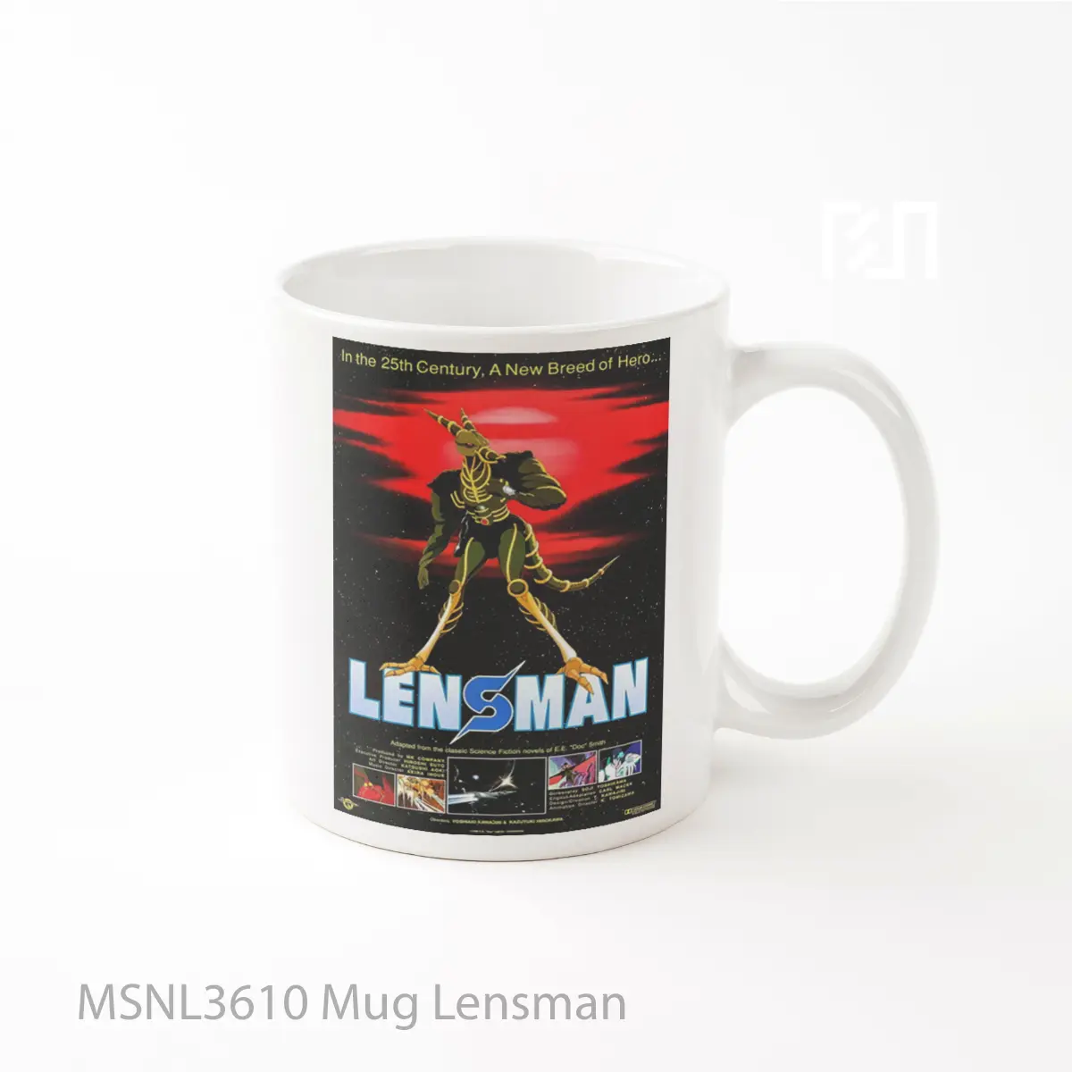 Mug Lensman Gelas Keramik Tema Film MSNL3610