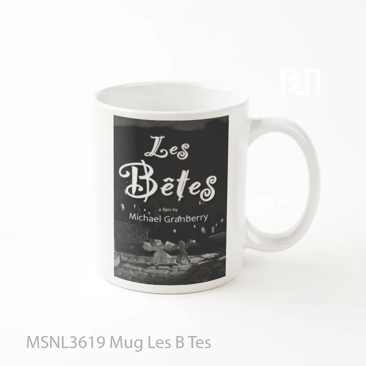 Mug Les B Tes Gelas Keramik Tema Film MSNL3619