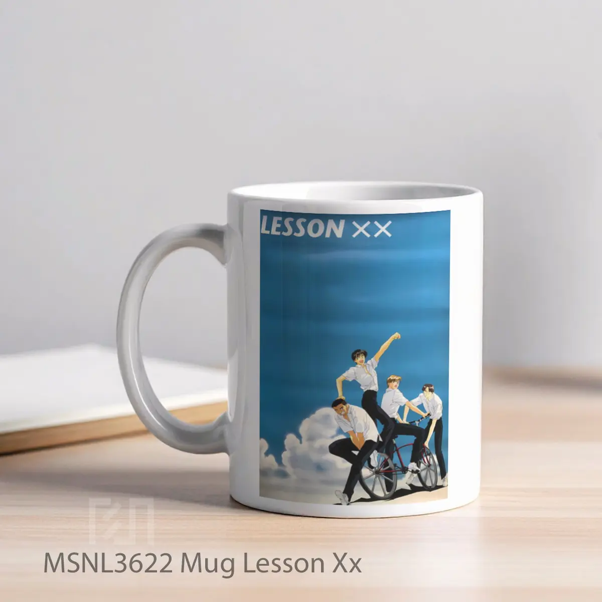 Mug Lesson Xx Gelas Keramik Tema Film MSNL3622 - Tampak Kiri