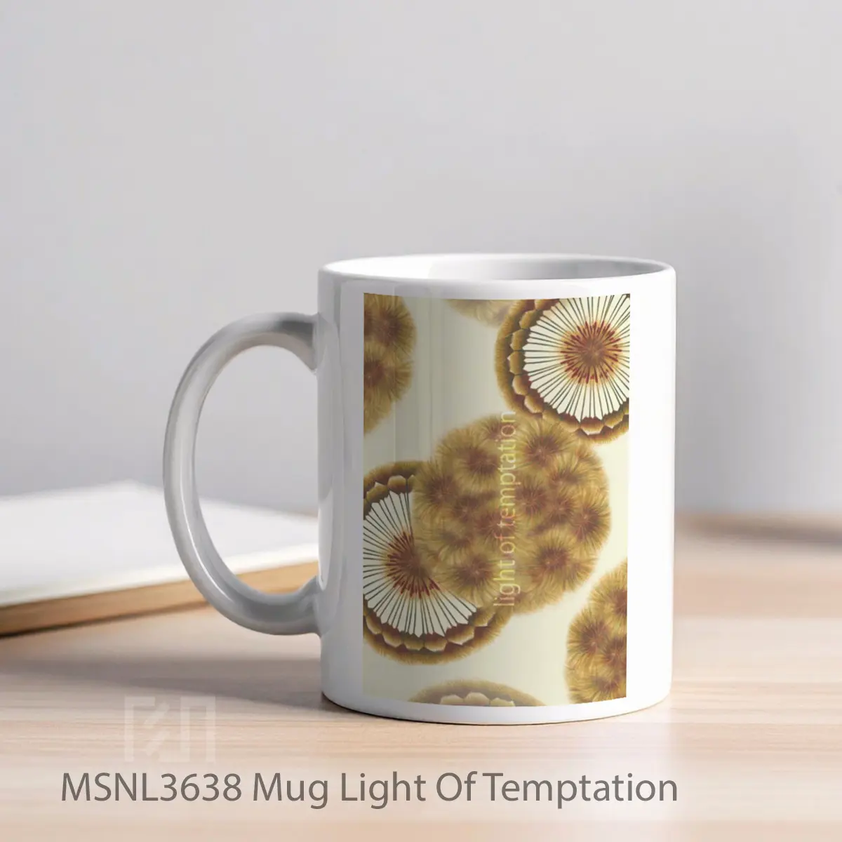 Mug Light Of Temptation Gelas Keramik Tema Film MSNL3638 - Tampak Kiri