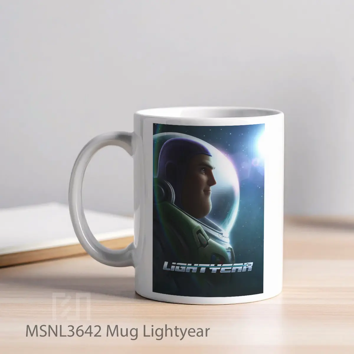 Mug Lightyear Gelas Keramik Tema Film MSNL3642 - Tampak Kiri