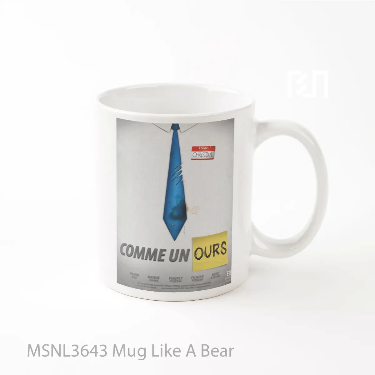 Mug Like A Bear Gelas Keramik Tema Film MSNL3643