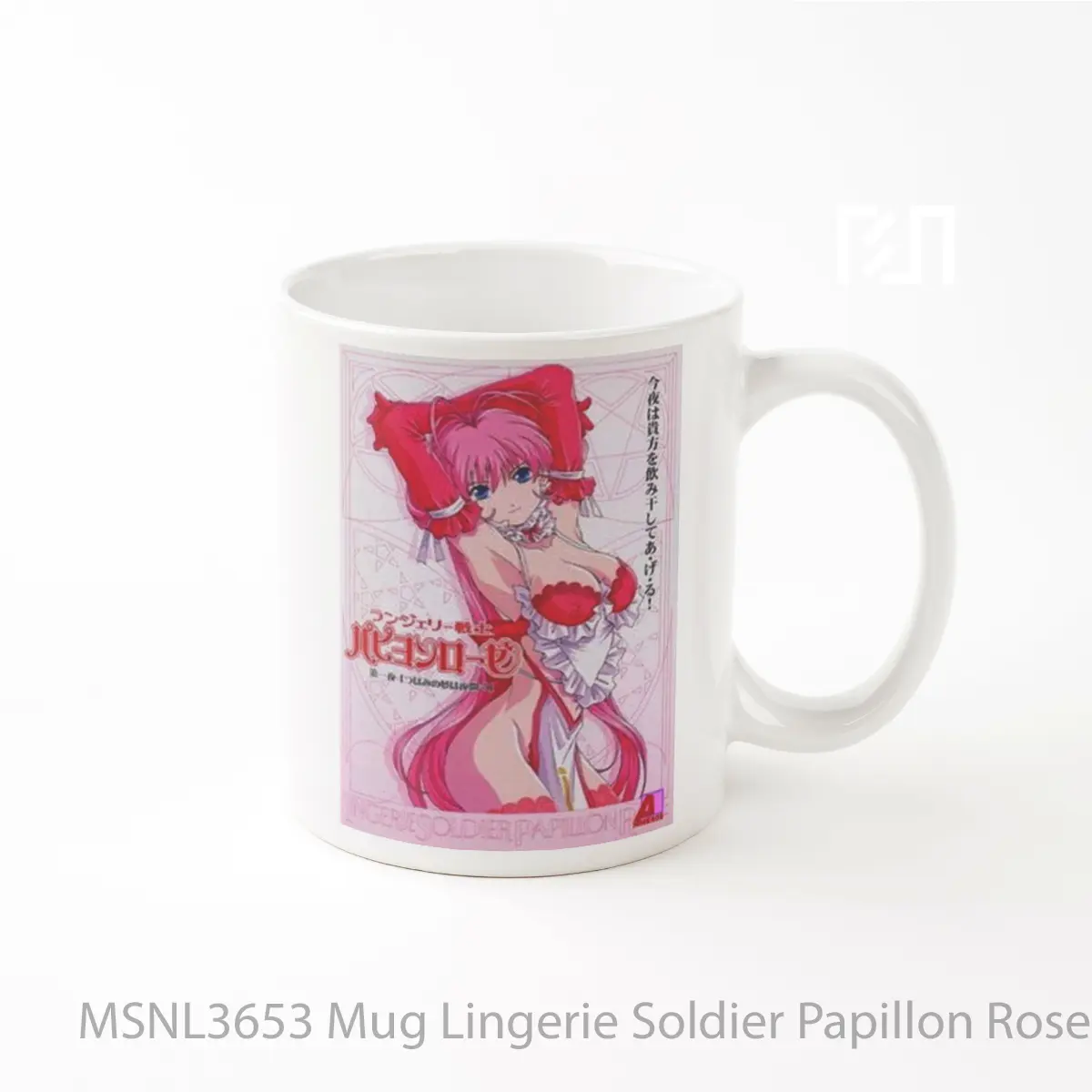 Mug Lingerie Soldier Papillon Rose Gelas Keramik Tema Film MSNL3653