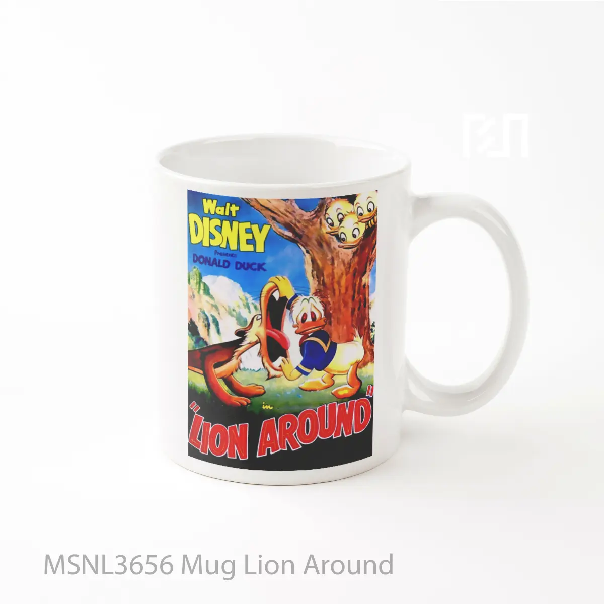 Mug Lion Around Gelas Keramik Tema Film MSNL3656