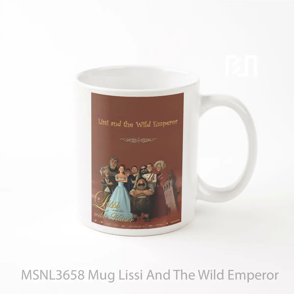 Mug Lissi And The Wild Emperor Gelas Keramik Tema Film MSNL3658