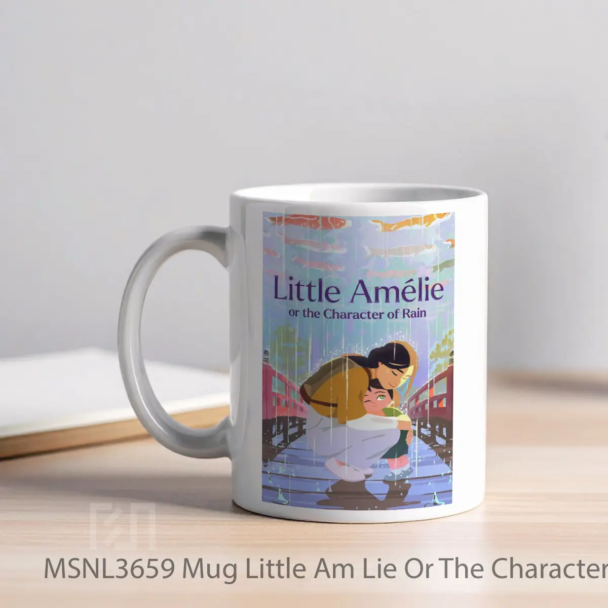 Mug Little Am Lie Or The Character Of Rain Gelas Keramik Tema Film MSNL3659 - Tampak Kiri