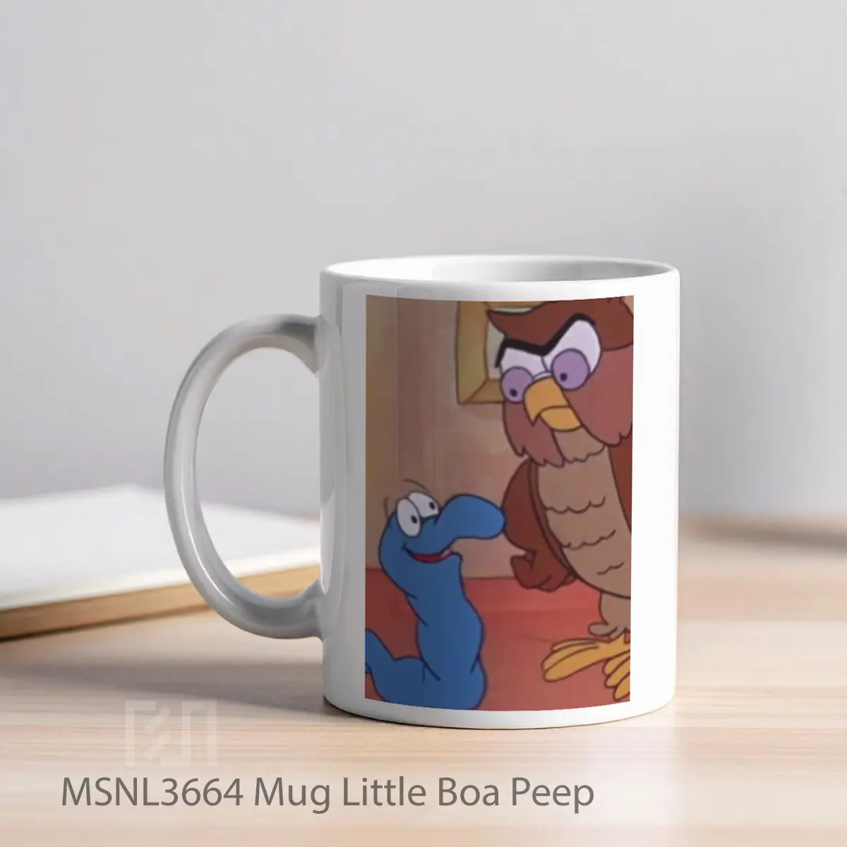 Mug Little Boa Peep Gelas Keramik Tema Film MSNL3664 - Tampak Kiri